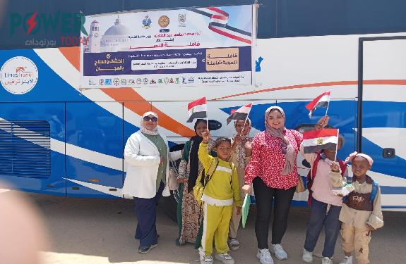 كلية التربية والطفولة المبكرة تشارك في قافلة النصر بالبحر الأحمر 